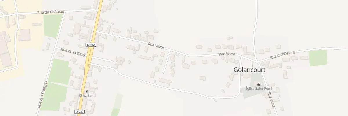Plan du 5 Sq du Jeu d’Arc à Golancourt