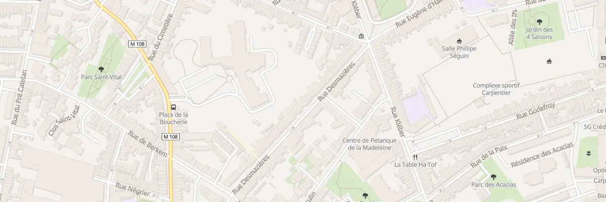 Plan du 67 Rue Desmazières à La Madeleine
