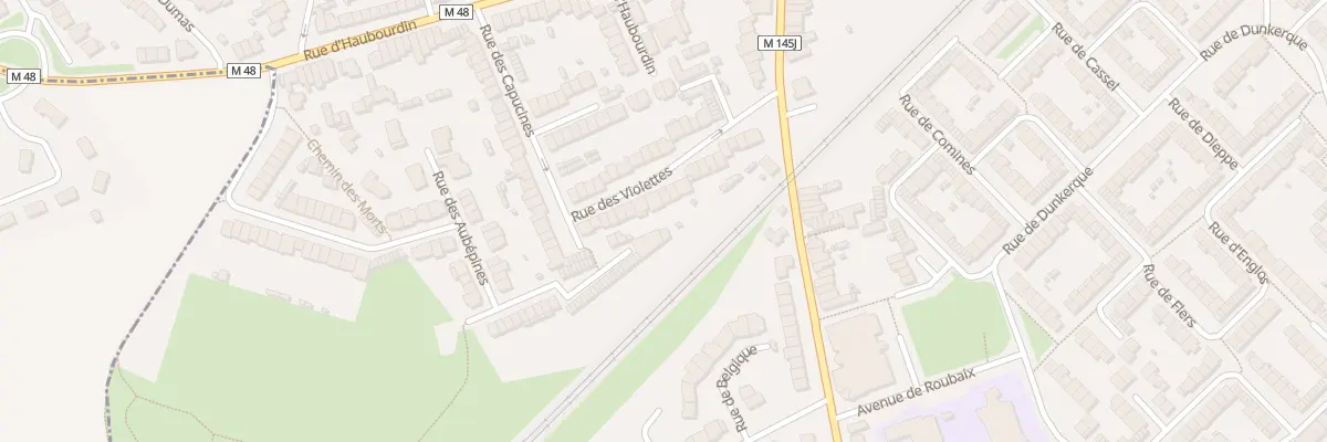 Plan du 16 Rue des Violettes à Faches-Thumesnil