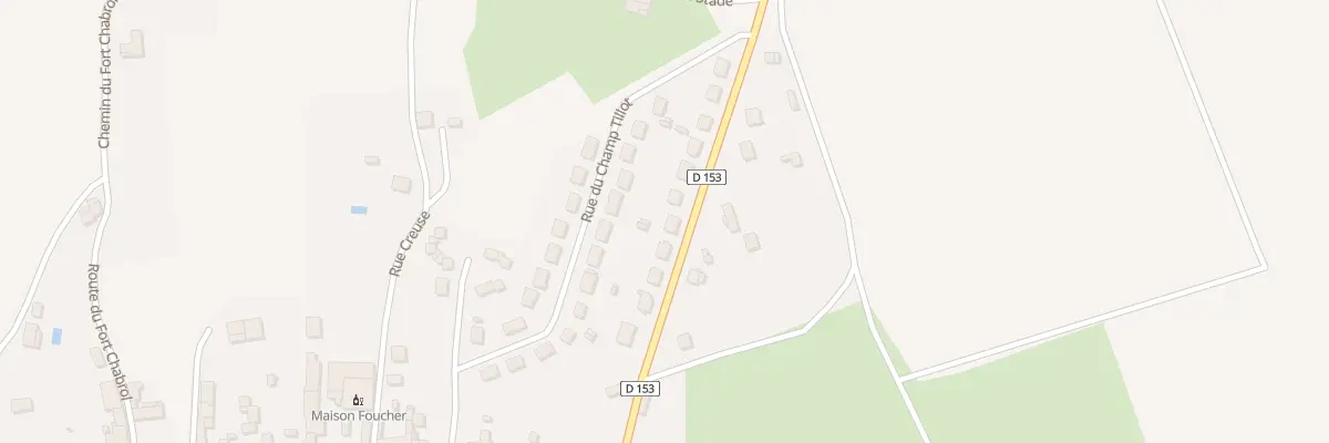 Plan du 13 Rte de Dampierre à Alligny-Cosne
