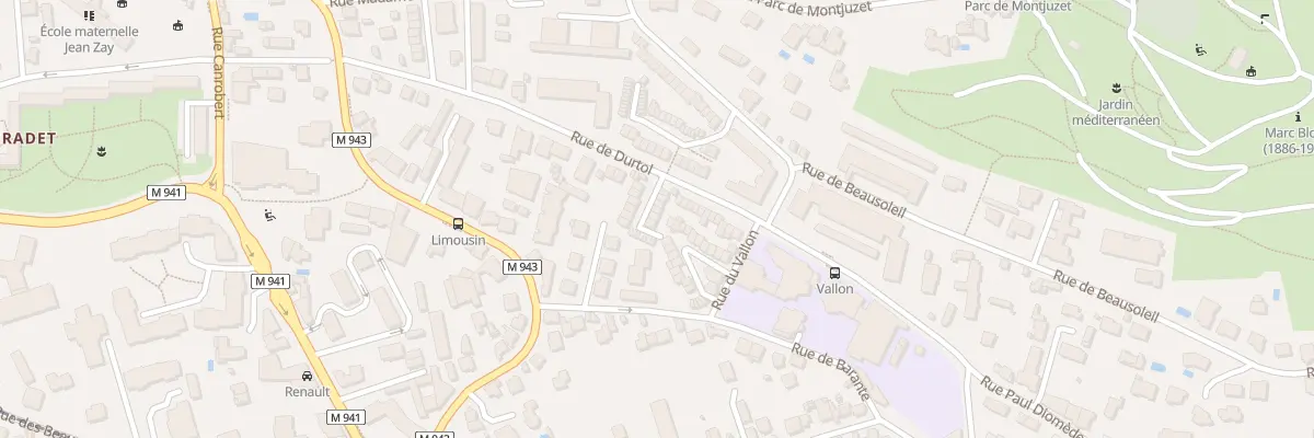 Plan du 31 Rue de Durtol à Clermont-Ferrand
