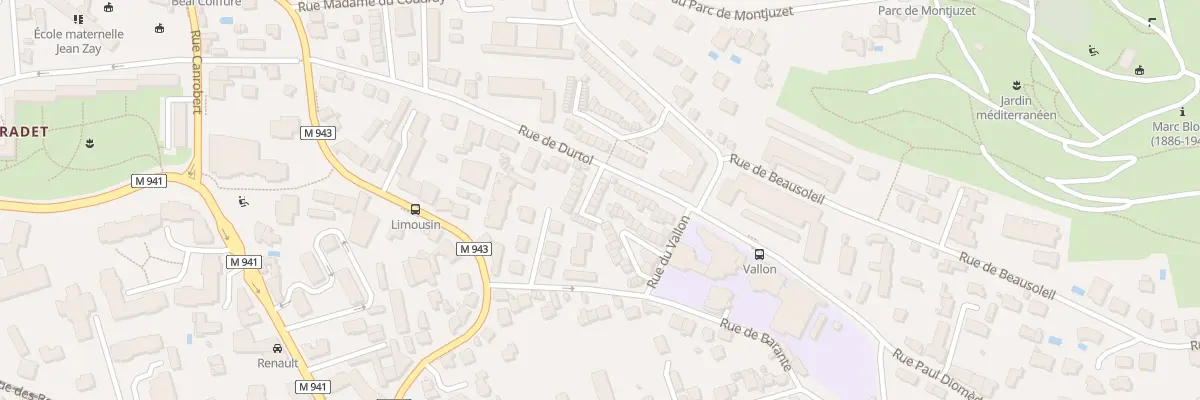 Plan du 29 Rue de Durtol à Clermont-Ferrand