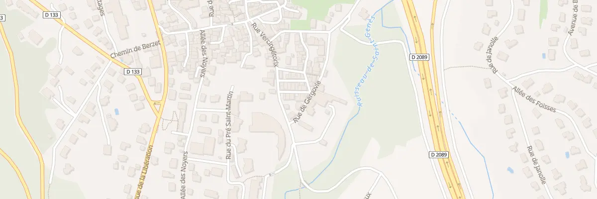 Plan du 6 Rue du Moulin à Ceyrat