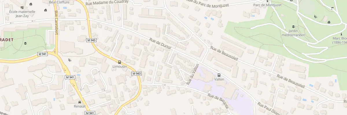 Plan du 27 Rue de Durtol à Clermont-Ferrand