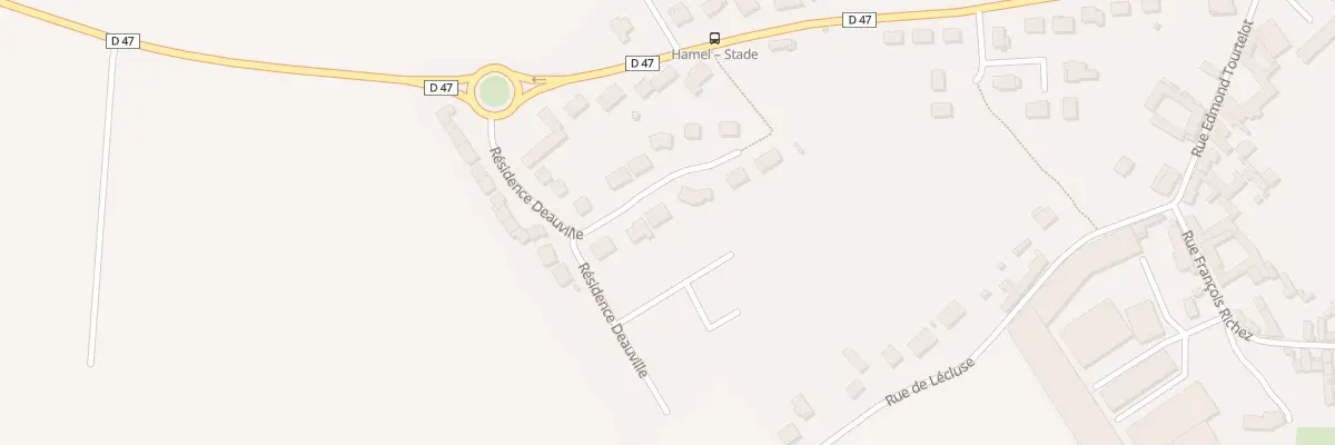 Plan du 32 Res Deauville à Hamel
