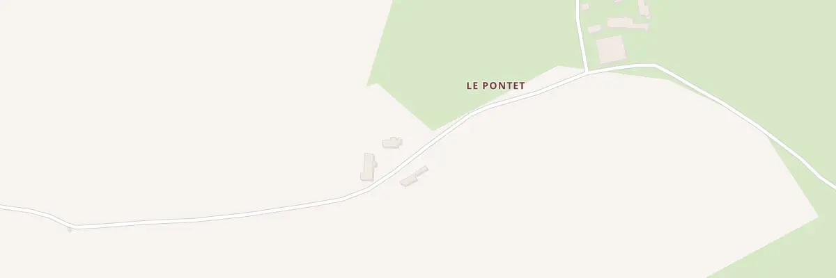 Plan du 4 Le Pontet à Franchesse
