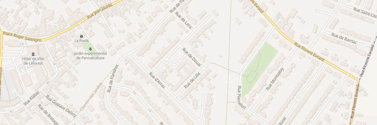 Plan du 12 Rue d’Hénin à Leforest