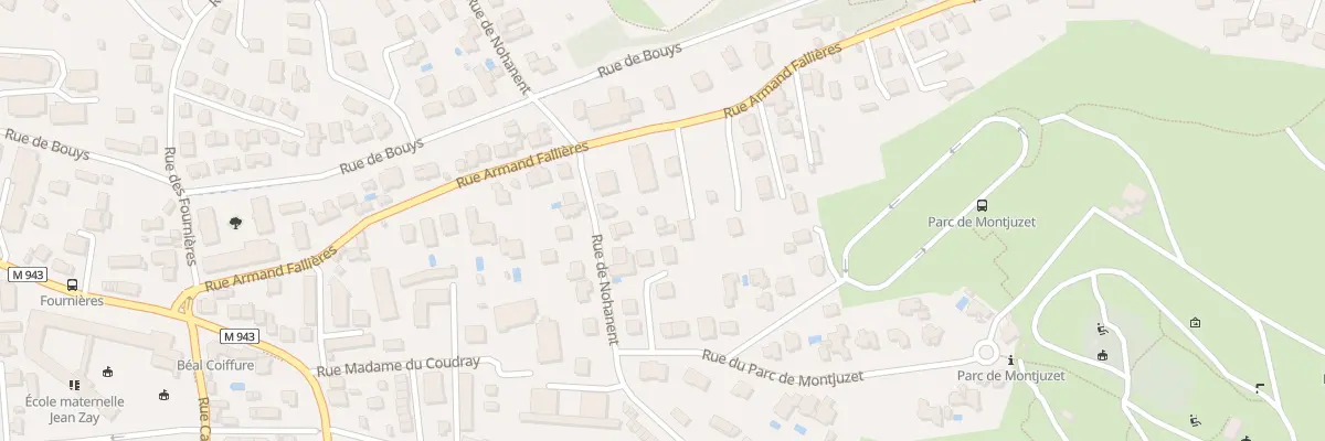 Plan du 114 Rue de Nohanent à Clermont-Ferrand