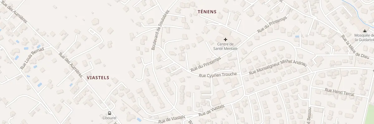 Plan du 340B Rue du Printemps à Millau