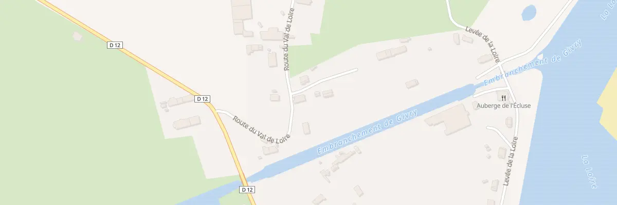 Plan du 5 Rte du Val de Loire à Cours-les-Barres