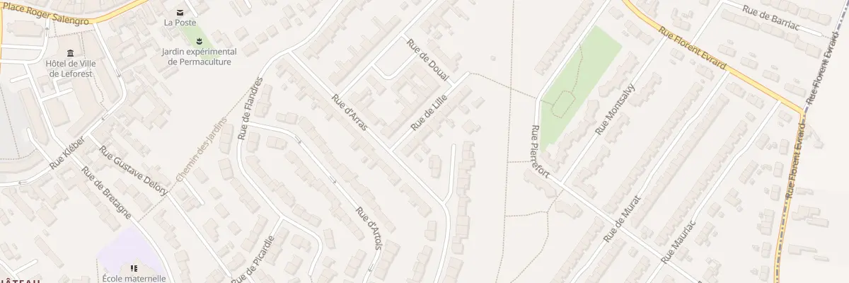 Plan du 15 Rue de Lille à Leforest