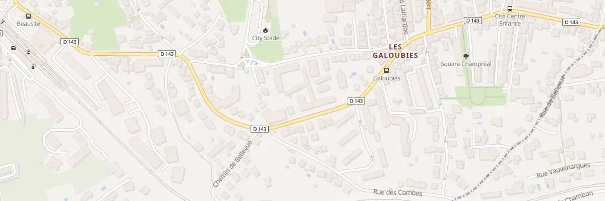 Plan du 58 Bd Gambetta à Chamalières