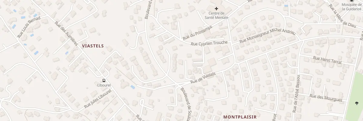 Plan du 341 Rue du Printemps à Millau
