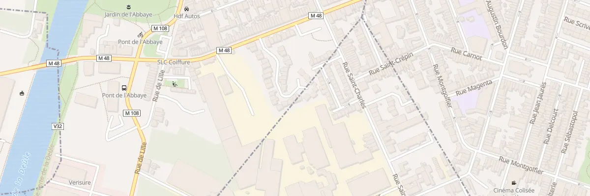 Plan du 32 Rue des Jardins à Marquette-lez-Lille
