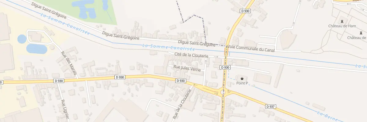 Plan du 13 Cite de la Clouterie à Eppeville