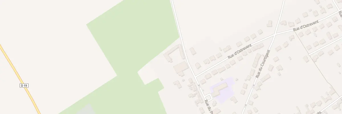 Plan du 55 Rue du Préhaut à Écourt-Saint-Quentin