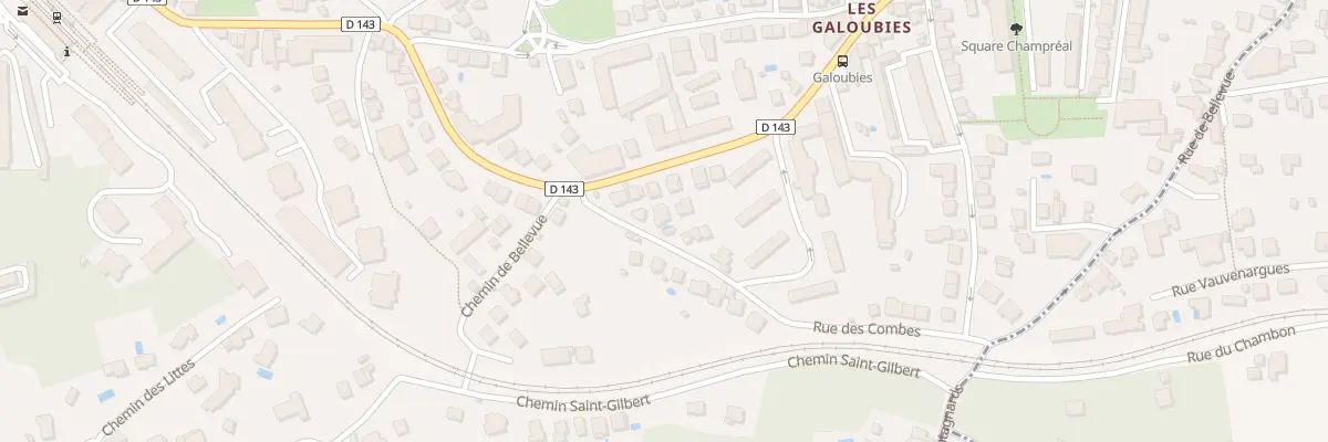 Plan du 18 Rue des Combes à Chamalières