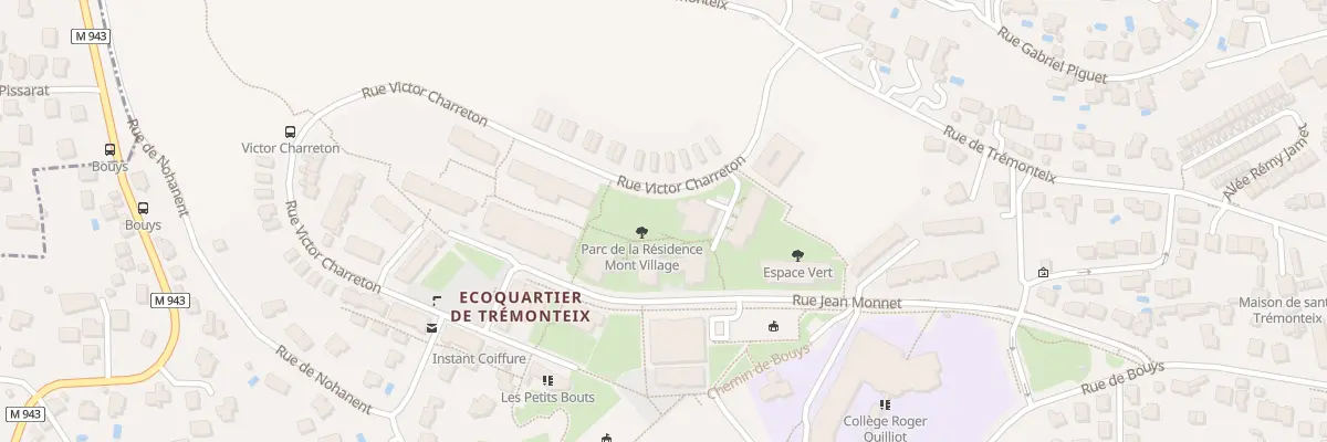 Plan du 60 Rue Victor Charreton à Clermont-Ferrand