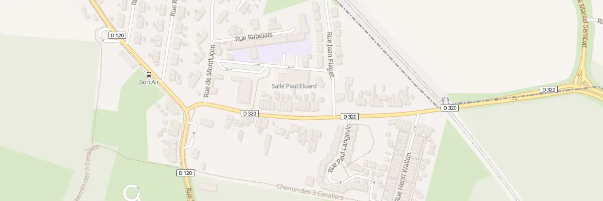 Plan du 27 Rue Henri Pollet à Auby