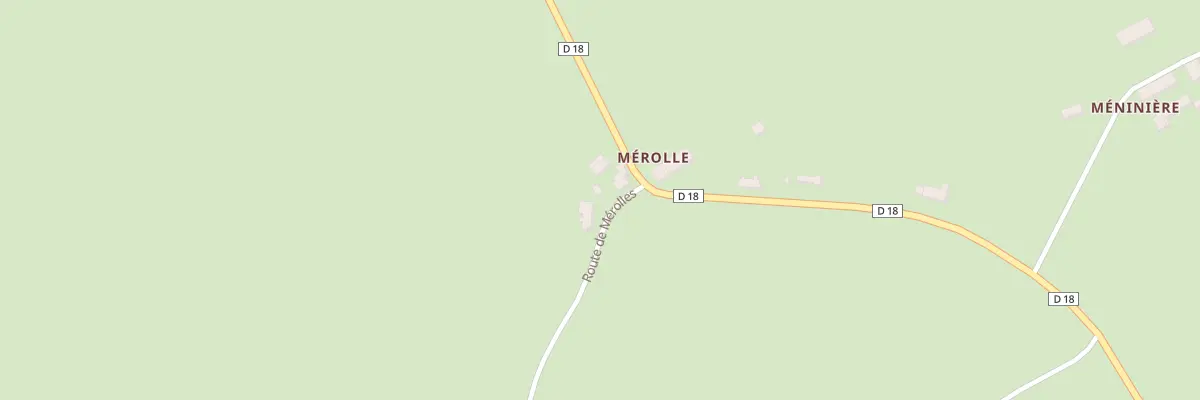Plan du 5112 Merolle à Gipcy