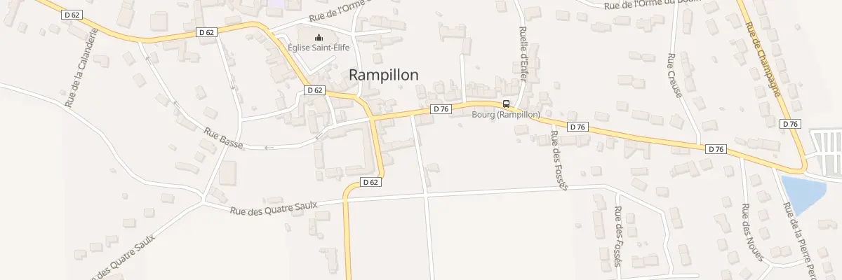 Plan du 1 Rue des Petites Pâtures à Rampillon