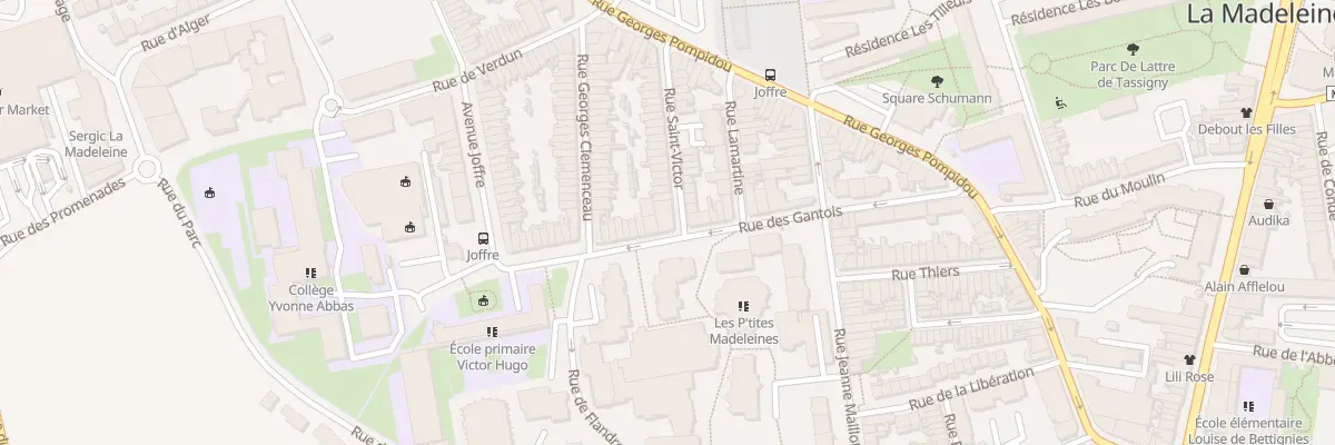 Plan du 24B Rue des Gantois à La Madeleine