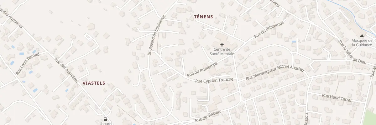Plan du 340 Rue du Printemps à Millau