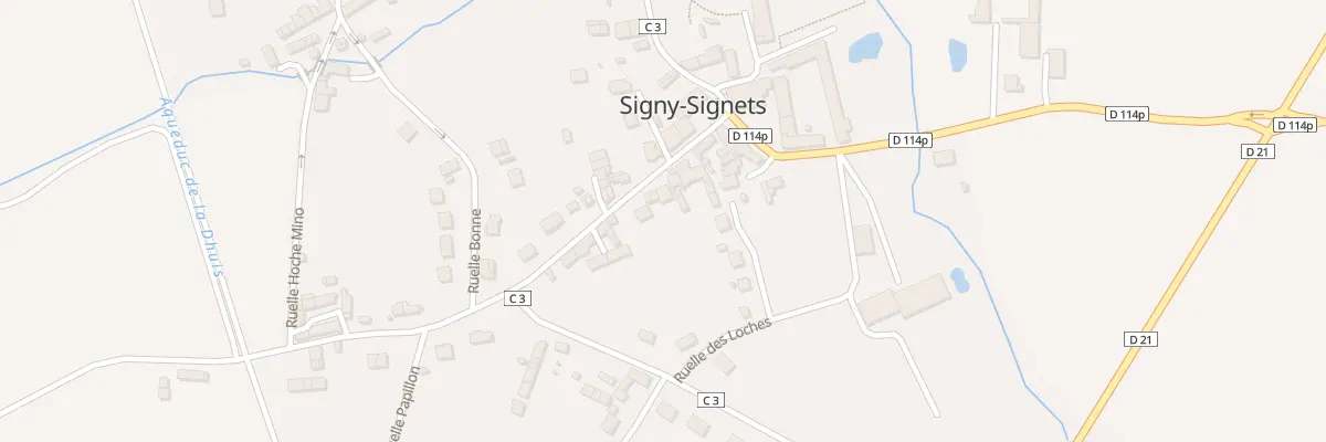 Plan du 9B Rue Notre Dame à Signy-Signets