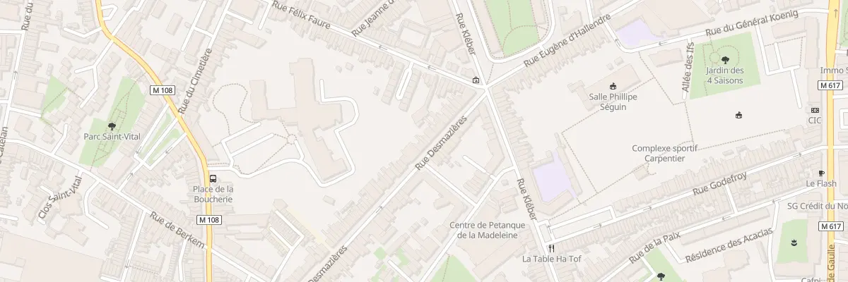Plan du 81 Rue Desmazières à La Madeleine