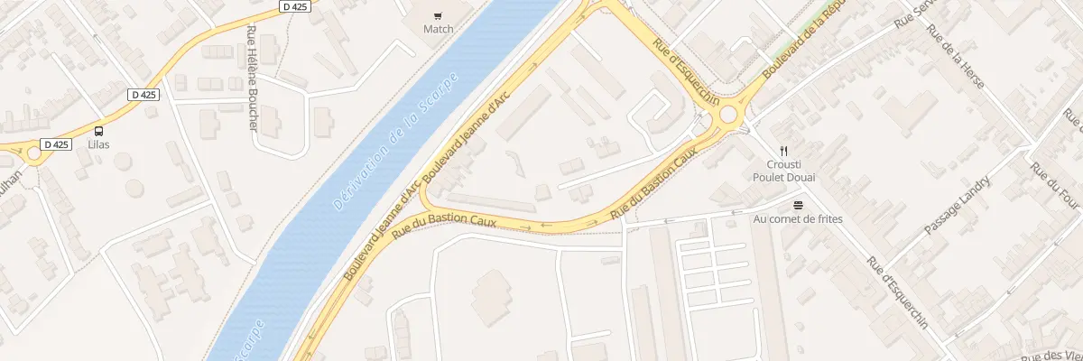 Plan du 126 Sq Bréguet à Douai