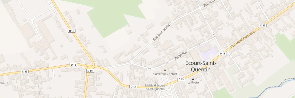 Plan du 6 Rue Jean Jaurés à Écourt-Saint-Quentin