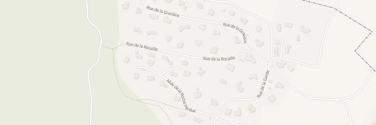 Plan du 9003 All de la Roche Perdue Groslie à Châtel-Guyon