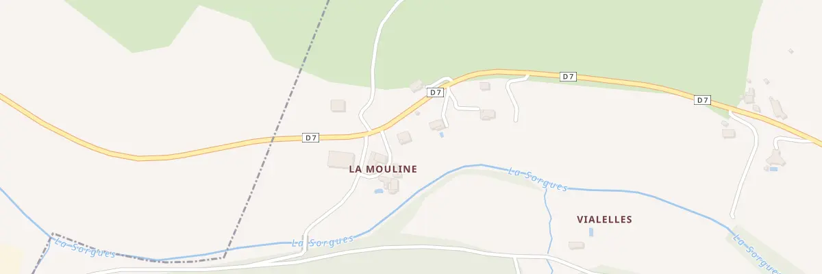 Plan du 5262 La Mouline à Fondamente