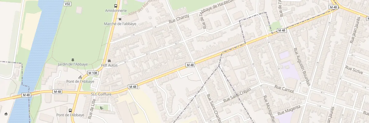 Plan du 83 Rue du Général Leclerc à Marquette-lez-Lille
