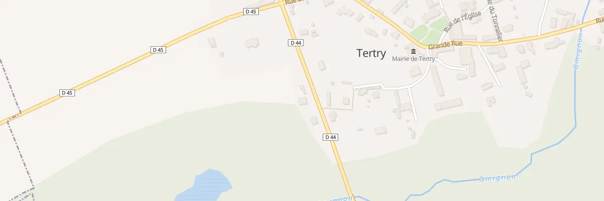 Plan du 10 Rte de Peronne à Tertry