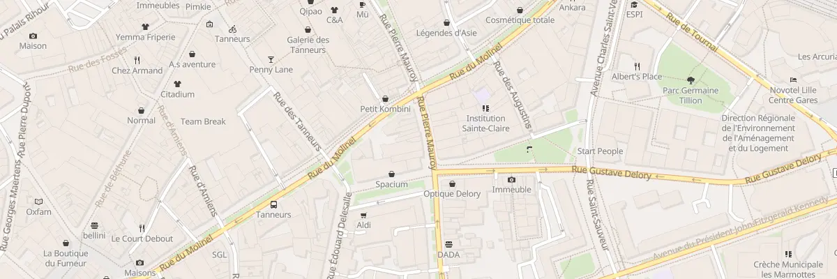 Plan du 144 Rue Pierre Mauroy à Lille