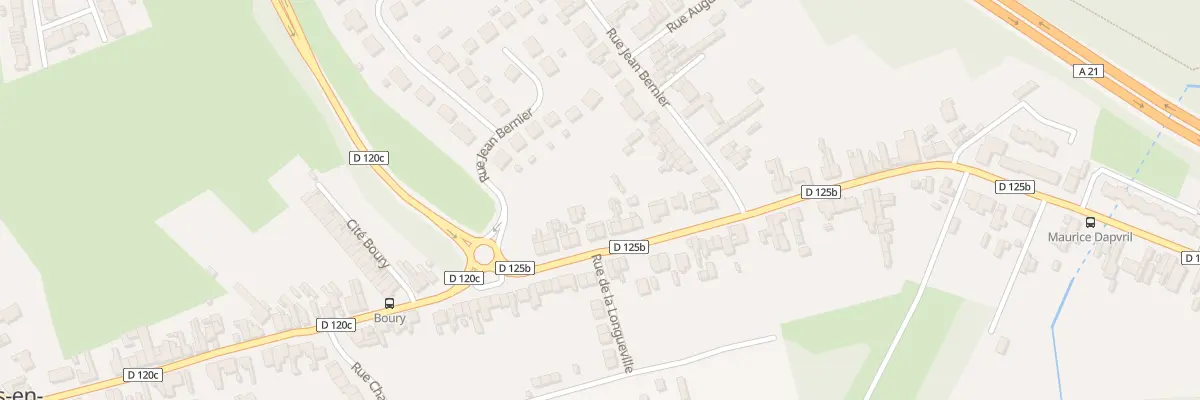 Plan du 75 Rue du Marechal de Lattre à Flers-en-Escrebieux