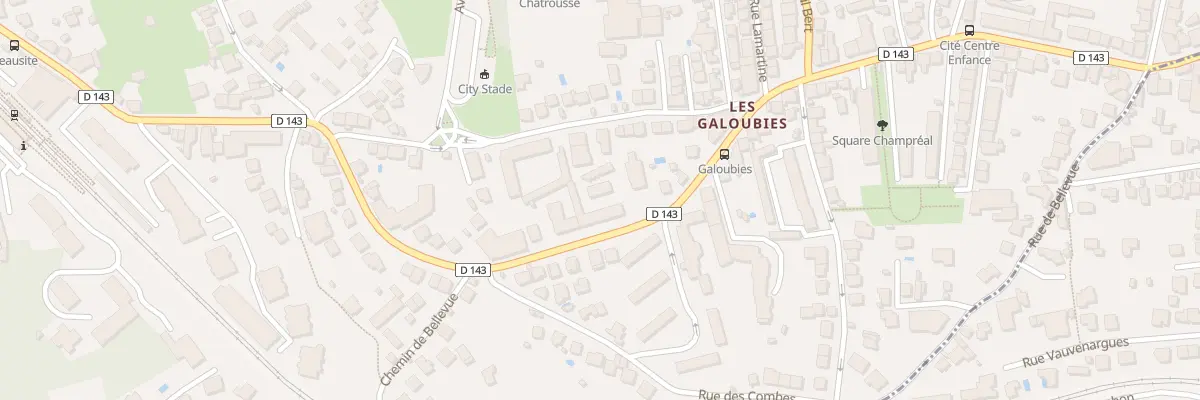 Plan du 56T Bd Gambetta à Chamalières