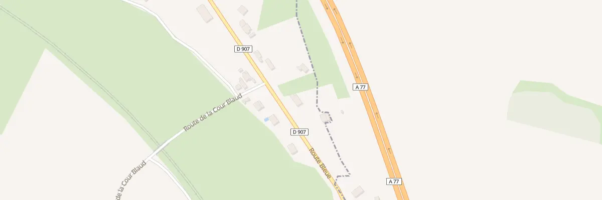 Plan du 31 Rte Bleue à Chaulgnes