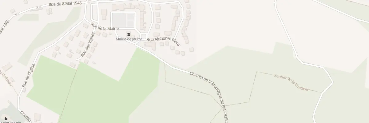 Plan du 12 Rue Alphonse Mora à Jaulzy