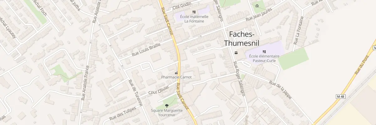 Plan du 183 Rue Carnot à Faches-Thumesnil