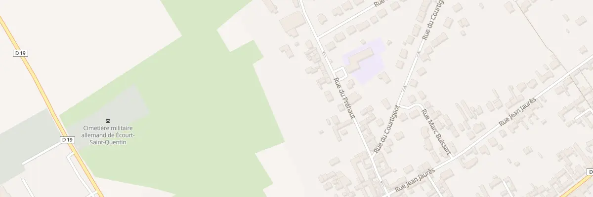Plan du 41 Rue du Préhaut à Écourt-Saint-Quentin