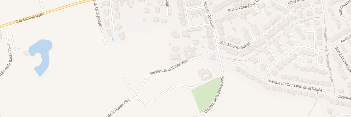 Plan du 18B Che de la Basse Ville à Bousbecque