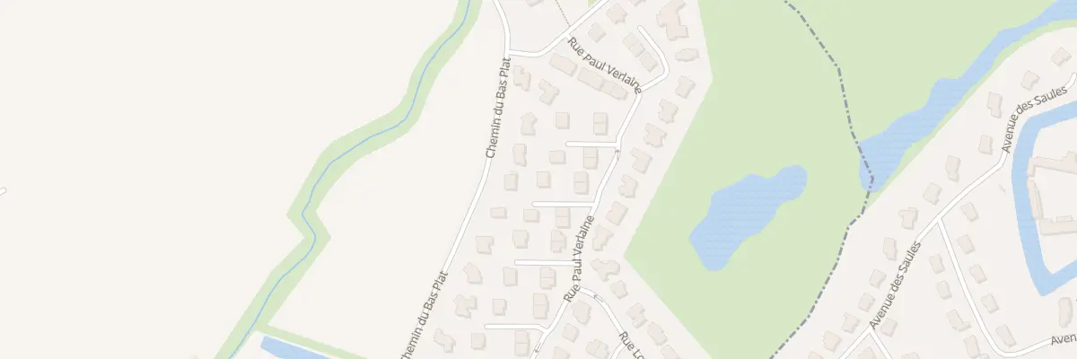 Plan du 30 Rue Paul Verlaine à Wambrechies