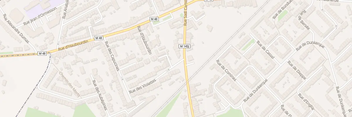 Plan du 228 Rue Carnot à Faches-Thumesnil