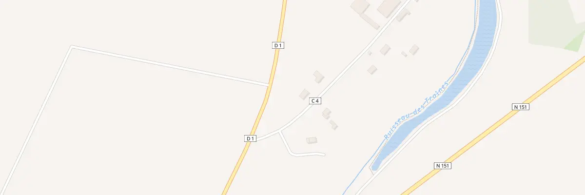 Plan du 1 Rue de l’Étang à Varennes-lès-Narcy
