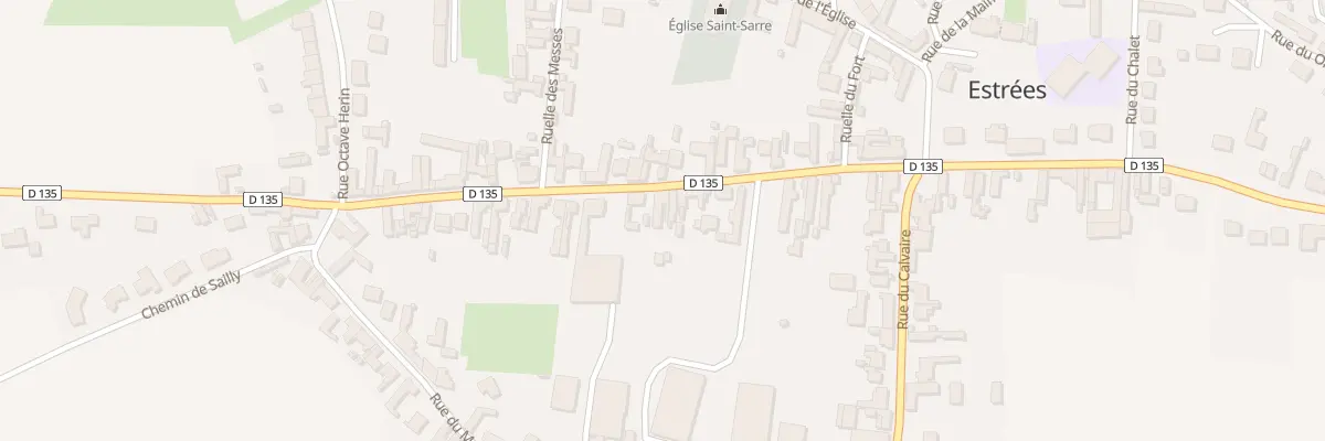 Plan du 47 Rue du General de Gaulle à Estrées