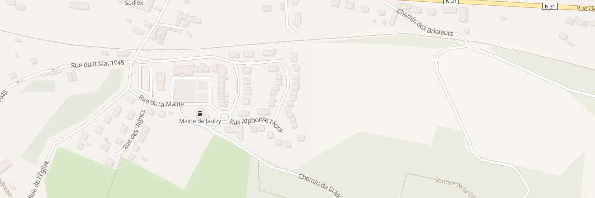 Plan du 19 Rue des Roches à Jaulzy