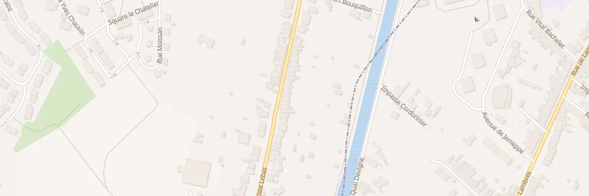 Plan du 486 Rue Jean Baptiste Lebas à Lambres-lez-Douai