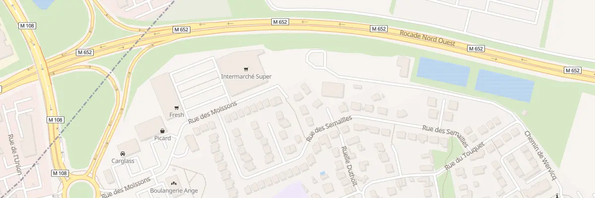 Plan du 1B Rue des Moissons à Marquette-lez-Lille